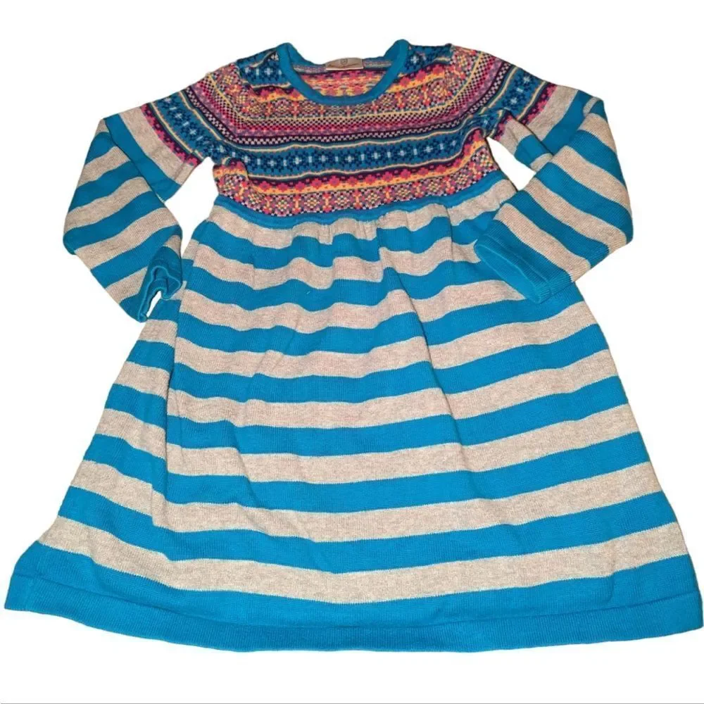 Hanna Andersson long sleeve sweater dress size‎ US 6-7 120